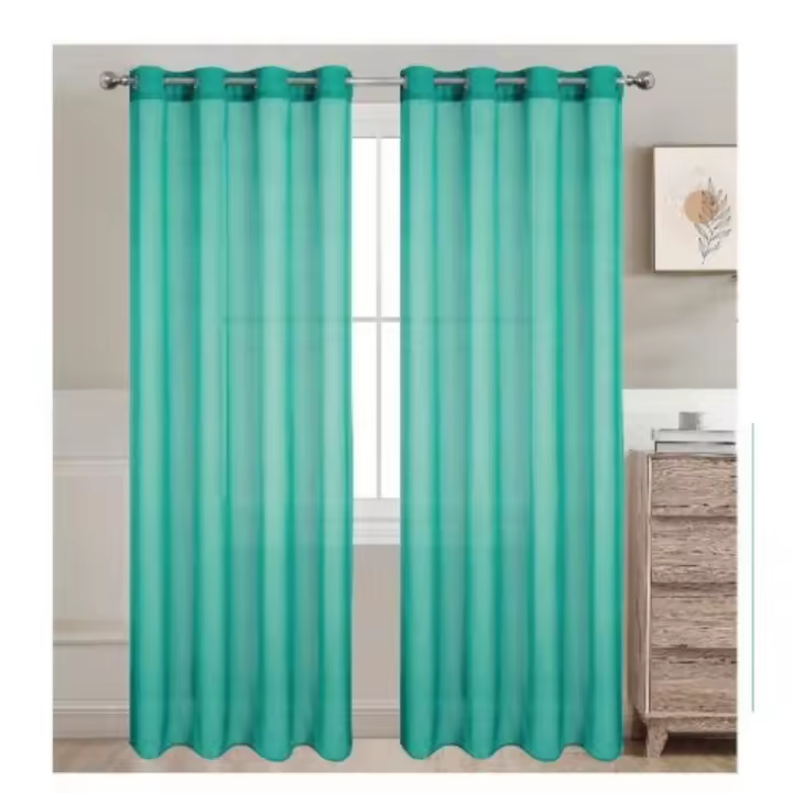 Cortina de Puerta de Estilo Amerin 140x260cm 100% Poliéster Ideal para Decoración de Hogar, Sala de Estar, Dormitorio - 1
