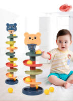 Juguete Educativo Para Bebés Torre De Balones Rodante Juego De Pila Montessori Para Niños De 1 2 3 Años Desarrollo Motor Y Mental - details 3