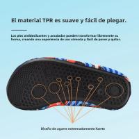 Zapatos De Agua Para Niños Transpirables Y Secado Rápido Zapatillas De Suelo Suave Para Interior Snorkeling Colorido Unisex Tallas Para 7-13Años - details 7