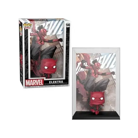 Funko Pop Comic Covers Elektra Marvel 14 - Figura Coleccionable 10cm - 1