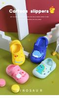 Zapatillas De Holes Para Niños Y Niñas Transpirables Antideslizantes Ligeras Con Suela Suave Para Uso Externo Estilo Sandalias De Verano Con Estampado Animal - details 0