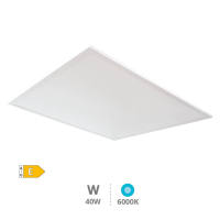 PANEL LED EMPOTRABLE LIBERTINA GSC EVOLUTION - MARCO BLANCO - 40W 60x60 LUZ BLANCA 6000K 4200 LUMENES - details 0