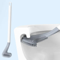 Juego De Cepillos De Inodoro De Silicona VAKIND Limpieza Profunda Sin Esquinas Muertas Cepillo De Baño Ecológico Con Mango Largo Forma De Golf - details 10