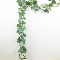 Planta Artificial De Vínculo Colgante 175cm Hojas De Maple Falso Rattan Foliage Ivy Para Decoración De Jardín Bodas Y Hogar - details 6