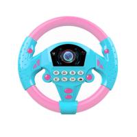 Juguete Educativo Para Bebés Y Niños Con Volante Eléctrico Y Luz Sonido Copiloto Para Carro De Bebé Material Plástico - details 16