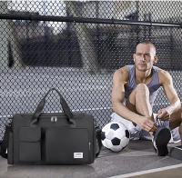 Bolsa de Deporte UNISEX Bolsa de Viaje para Gimnasio Bolsa de Fitness con Compartimento Zapatos y Compartimento húmedo para Deportes,Viajes,Natación,Yoga,Senderismo y Camping para Mujeres - details 2