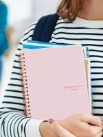 Cuaderno Planificador Semanal y Diario sin Fecha - Espiral con Rastreador de Objetivos y Hábitos - details 3