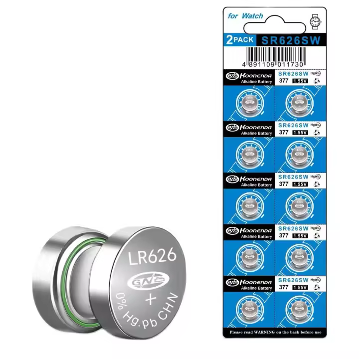 10x Pilas BOTON AG4 LR626 377 SR626 377A 1.55V - 1