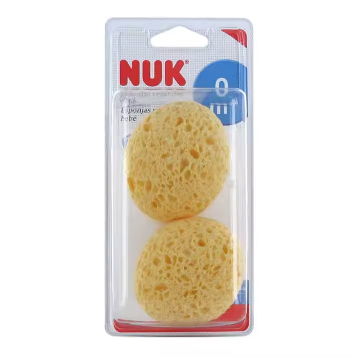 Esponja Vegetal Nuk para Bebés - Pack de 2 Unidades - 1