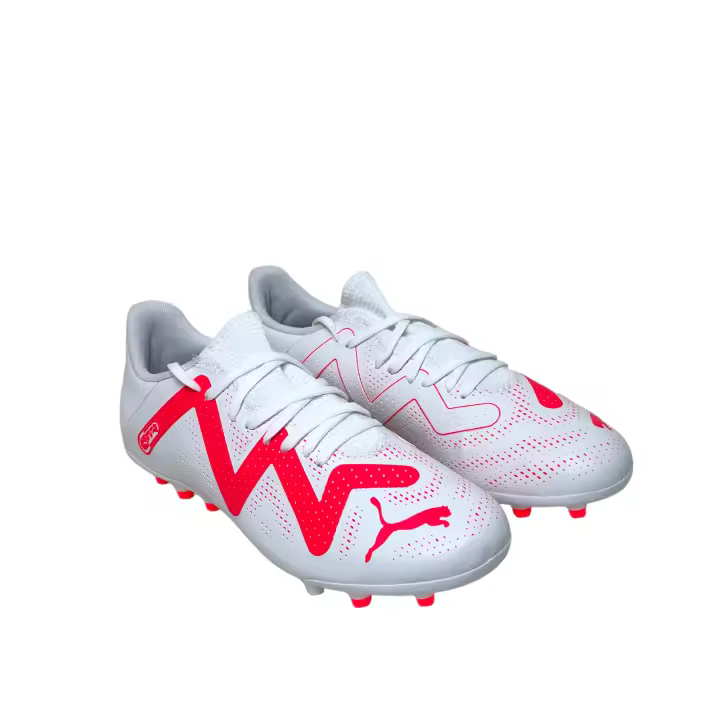 Puma Bota de Futbol  FUTURE PLAY  MG Blanca Rosa - 1