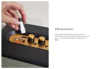 CREATE -  Altavoz portátil con Bluetooth, USB y AUX - SPEAKER RETRO - details 4