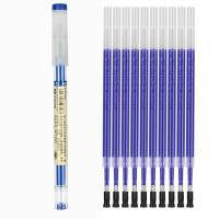 Bolígrafo De Gel Negro Con 10 Núcleos Escritura Suave Y No Fugas Ideal Para Exámenes Y Firmas En Oficina Y Escuela - details 3