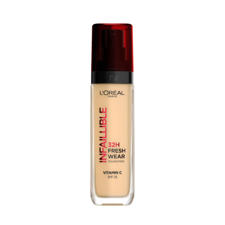L'Oréal Paris | Base de Maquillaje Infaillible 32H Fresh wear 30ml - Piel luminosa al instante, más lisa y radiante — oferta en Miravia