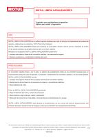 Motul Limpia Catalizadores 300 ml, Aditivo Limpiador de catalizador de gasolina - details 0