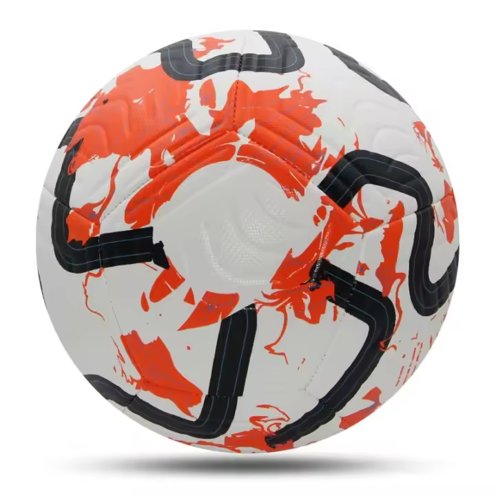 Bola De Fútbol Estándar Tamaño 5 Costurada Con Máquina Material PU Para Entrenamiento Y Partidos Al Aire Libre Futbol Voetbal - 1