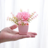 Mini Plantilla De Flores Artificiales Para Decoración Del Hogar Y Oficina Uso Año round Para Mesas Y Estantes En Habitaciones Estudios Y Dormitorios - details 11