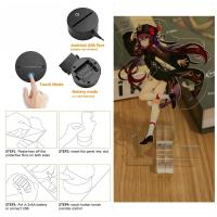 Lámpara 3D Anime Genshin Impact Luces Nocturnas LED Decorativas Toque Inteligente Para Dormitorio Regalo De San Valentín Decoración De Hogar - details 4