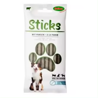 ALIMENT. SNACK PALITOS CON TRIPA 120G VET - 1