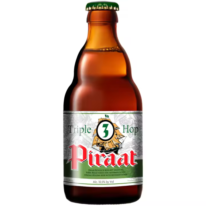 6 uds x Piraat Triple Hop 33Cl cerveza Belga rubia tipo Ipa - 1