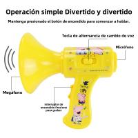 Peppa Pig Altavoz Manillar Infantil Con Cambio De Voz Divertido Amplificador Temático De Fiesta Juguete Educativo Para Niños Instrumentos Musicales Regalos - details 8