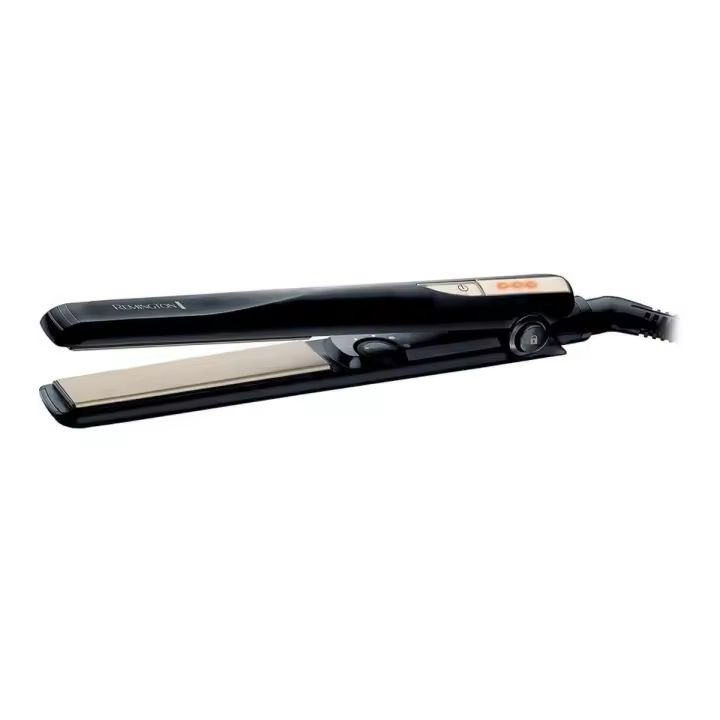 Remington Plancha de Pelo Cerámica Straight, placas extralargas, revestimiento de cerámica, temperatura hasta 230°C, calentamiento 30s, S1005 - 1