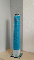 Modelo De Edificio Del World Trade Center 1:800 Vista De Calle De La Ciudad Bloques De Construcción MÓC-159549 Regalo Para Adultos Y Niños - details 1