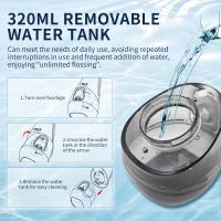 Irrigador Bucal Portatil, Irrigador Dental con 8 Boquillas 4 Modos,USB Recargable IPX7 Impermeable Irrigadores Bucales 320ML Para Limpiar en Profundidad,Para el Hogar y los Viajes - details 2
