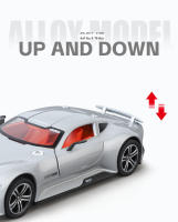 Modelo De Coche De Acción AMG Vision GT 1:24 Con Sonido Y Luz Regalo Para Niños Decoración De Juguetes Vehículos Diecast Metal - details 9
