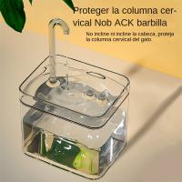 Fuente De Agua Para Gatos Ultra Silenciosa Con Filtro Automático USB Recirculación Filtrada Dispensador De Agua Para Gatos - details 0