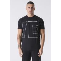 Camiseta Hombre Manga Corta Everlast Logo Grande Black - details 0