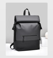 Mochila moderna para hombre, bolso de viaje informal de alta gama, mochila enrollable plegable, bolso de ocio al aire libre - details 5