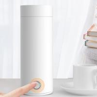 Hervidor de viaje portátil, hervidor de viaje eléctrico pequeño de 400 ml, taza calefactora eléctrica 3 en 1, taza calefactora - details 2