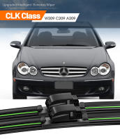 2pcs LimpiaParabrisas Delanteros Para Mercedes Benz CLK Class W209 C209 A209 2002-2009 Plegables De Goma Natural Accesorios De Ventanas - details 0