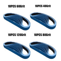 10Pcs Cinturones De Lija Para Archivo Zirconia Papel De Lija 40 60 Grit 20mm X 520mm Herramientas Abrasiónicas Para Metal Polimento - details 4