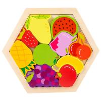 Puzzle De Bloques De Madera Tridimensional Dinosaurio Animales De Dibujos Animados Juego Educativo Temprano Para Niños - details 10