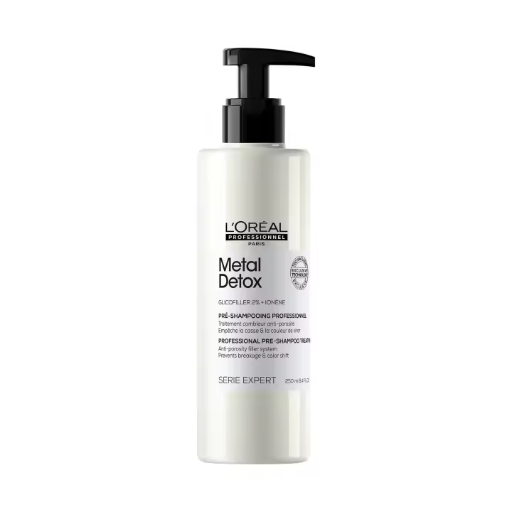 L'Oreal Pre-Champú Metal Detox Champú 250Ml  Para cabello dañado - 1