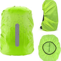 Cubierta Impermeable Reflectante Para Mochila Deportiva Seguridad Nocturna Ciclismo Camping Senderismo 10-70L Material Nylon Unisex - details 8