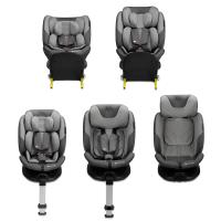 Kinderkraft  - Silla de coche I-FIX con i-Size, Silla de coche 5 en 1 EASY SPIN 360° y base integrada con ISOFIX - details 1
