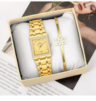 Reloj De Moda Para Mujer WWOOR Con Diamantes Marca Top Lujo Cuadrado Reloj De Pulsera Simple Para Mujer Vestido Pequeño Relogio Feminino - details 6