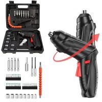 Juego De Herramientas Eléctricas Para El Hogar Mini Taladro Y Destornillador Sin Cable De Batería 4.2V Para Mantenimiento Y Reparación - details 0