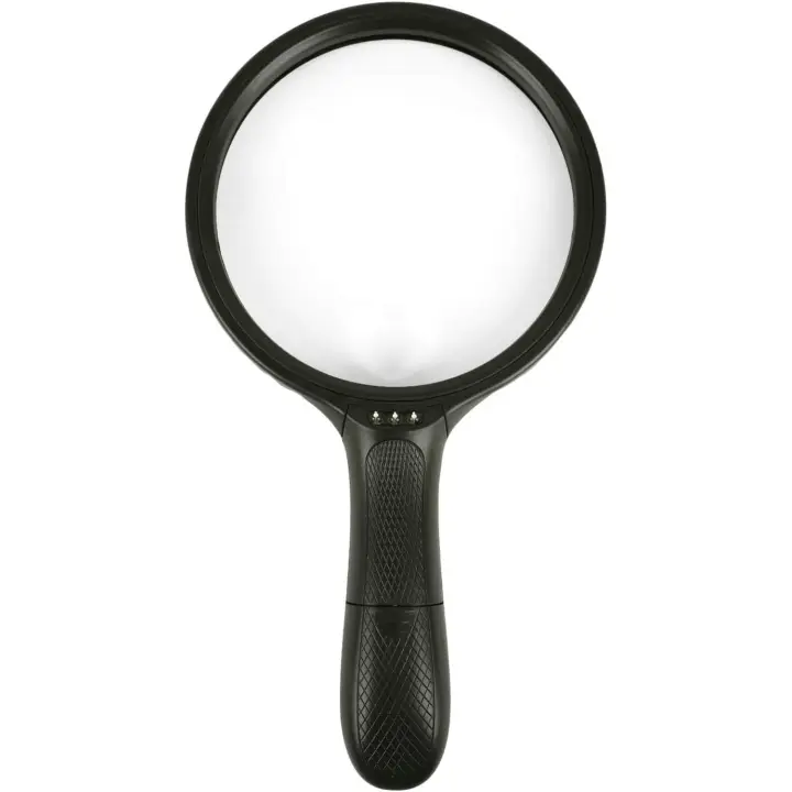 Tienda BIT Lupa de Mano 1,8x5 Aumentos con Luz LED para Personas Mayores - 1