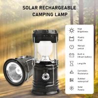 BIT Lámpara Camping, Linterna de Camping, Lampara Camping Recargable, Linterna Solar Recargable, Faroles Portátiles LED Lámpara, Lampara Camping Solar Portátil Impermeable para acampar al aire libre [Clase de eficiencia energética A+++] - details 0