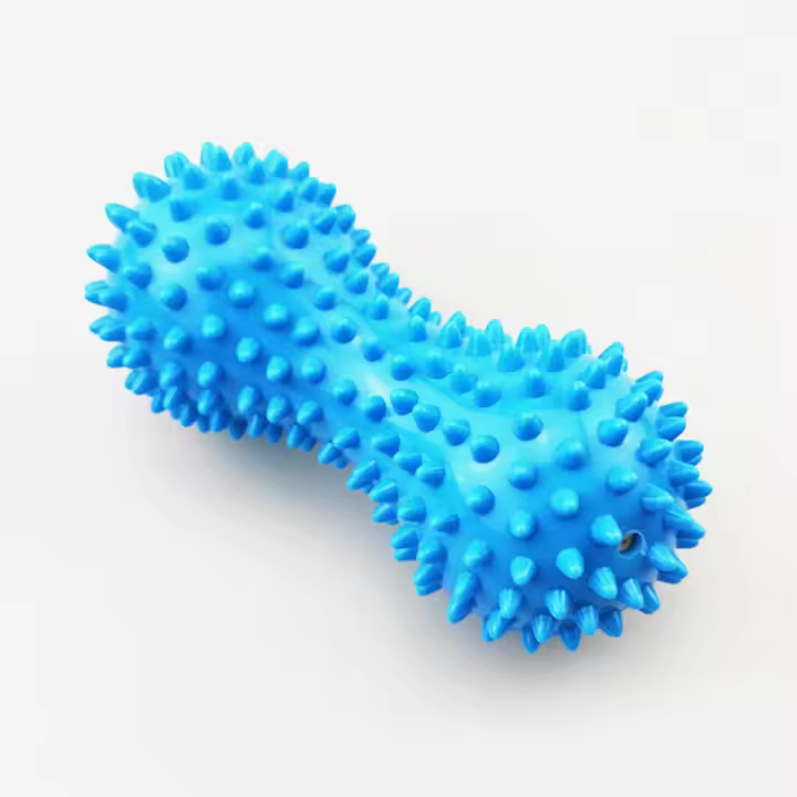 Bola De Masaje PVC Para Muslos Y Fascitis Plantar Alivio Del Dolor En Los Hombros Y Suela Del Pie Massajeador De Punta De Maní Para Fitness Y Artritis - 1