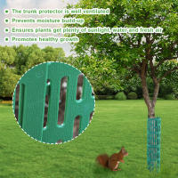 6Pcs Protección De Árbol Con Protección De Corteza Ajustable Para Varios Tamaños De Plantas Y Árboles Con Cordones De Torcimiento - details 3