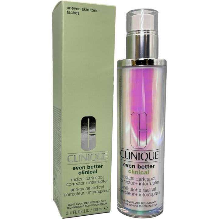 CLINIQUE EVEN BETTER CLINICAL RADICAL DARK SPOR CORRECTOR+INTERRUPTER 100ML — oferta en Miravia