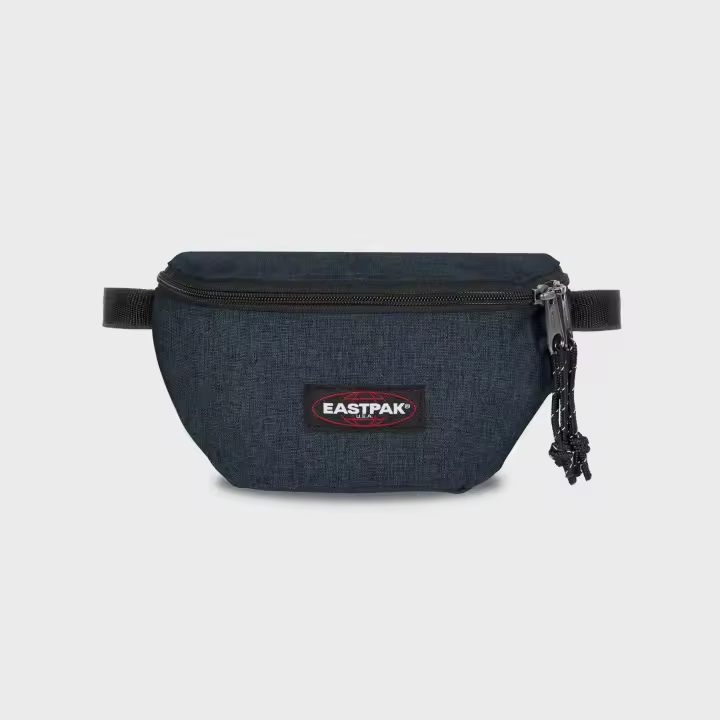 Eastpak Riñonera Triple Denim para Mujer 100% Nailon Ajustable con Bolsillo Trasero con Cremallera - 1