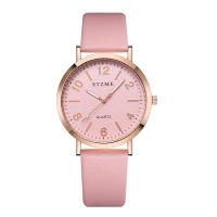 Reloj De Pulsera De Cuero Para Mujer SZTME Versión Coreana Con Escala Digital Luz Nocturna Estilo Fashion Y Casual - details 8