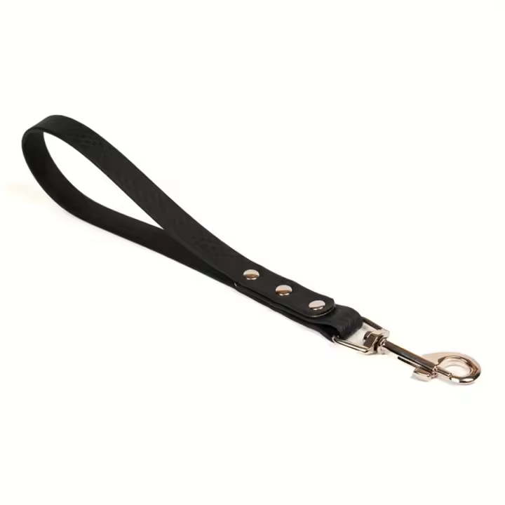 Correa Corta Para Perros 3/5" Ancha Biothane Impermeable Para Manejo De Tráfico Correa De Entrenamiento Y Caminar Para Perros - 1