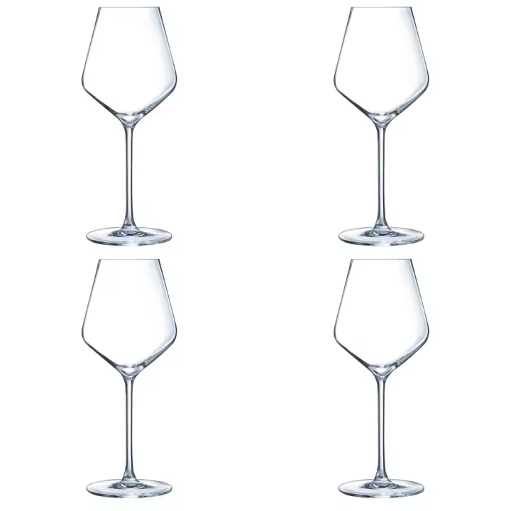 CRISTAL D'ARQUES ULTIME Caja 4 Copas Vino Cristalín 38CL Transparente Brillo  Ecológico - 1