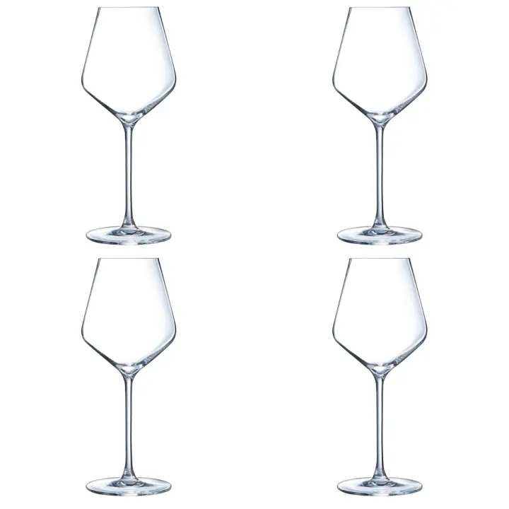 CRISTAL D'ARQUES ULTIME Caja 4 Copas Vino Cristalín 38CL Transparente Brillo  Ecológico - 1